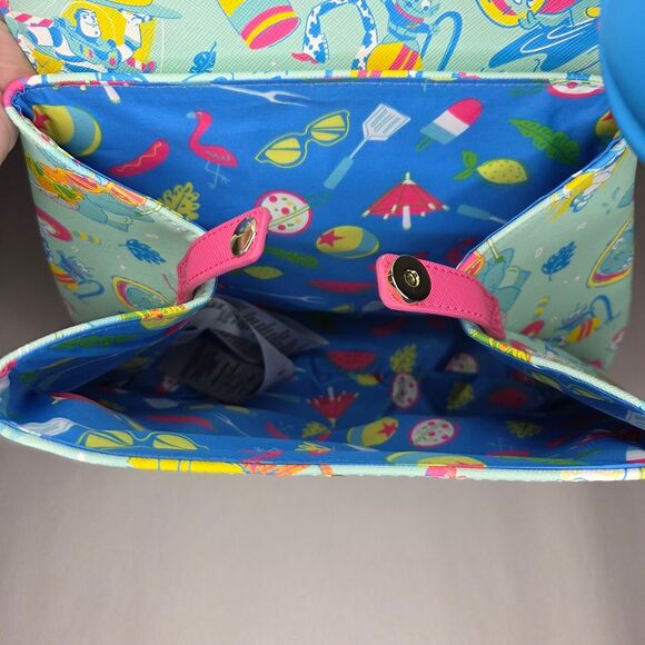 NWOT Disney Loungefly Toy Story 4 Backpack Coin Purse Set Summer Splash 2023 main image 7